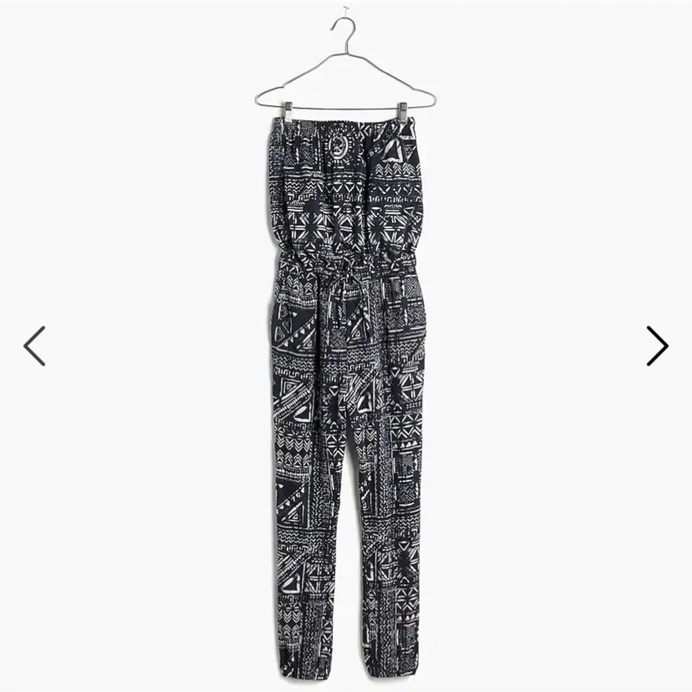 Madewell Kingston Cover-Up Jumpsuit in Inkspell